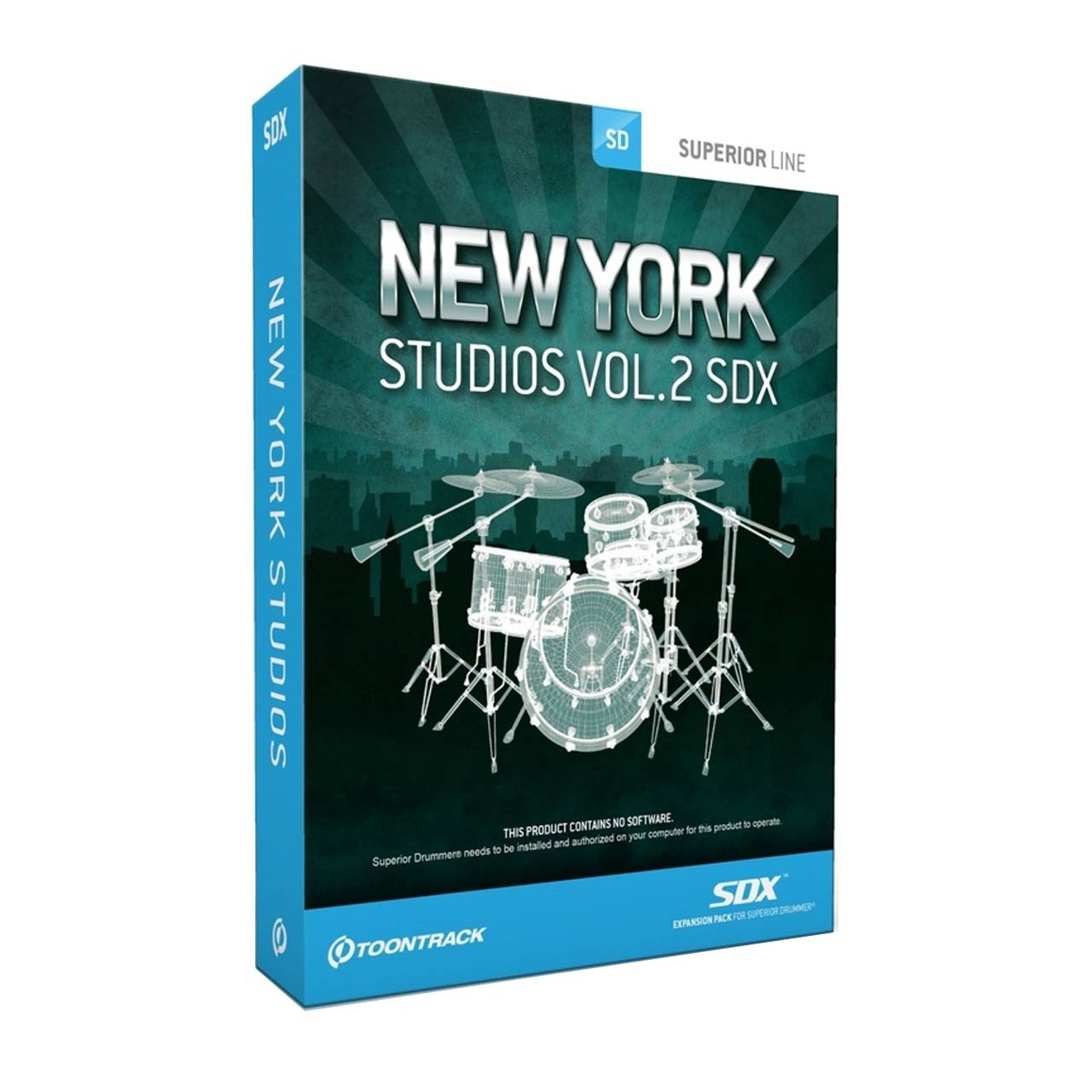 Sound Library Expansions - Toontrack New York Studios Vol.2 SDX - SOUND EXPANSION