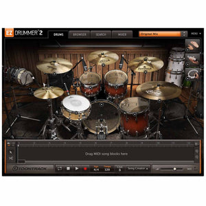 Sound Library Expansions - Toontrack Rock! EZX Expansion Pack For EZDrummer