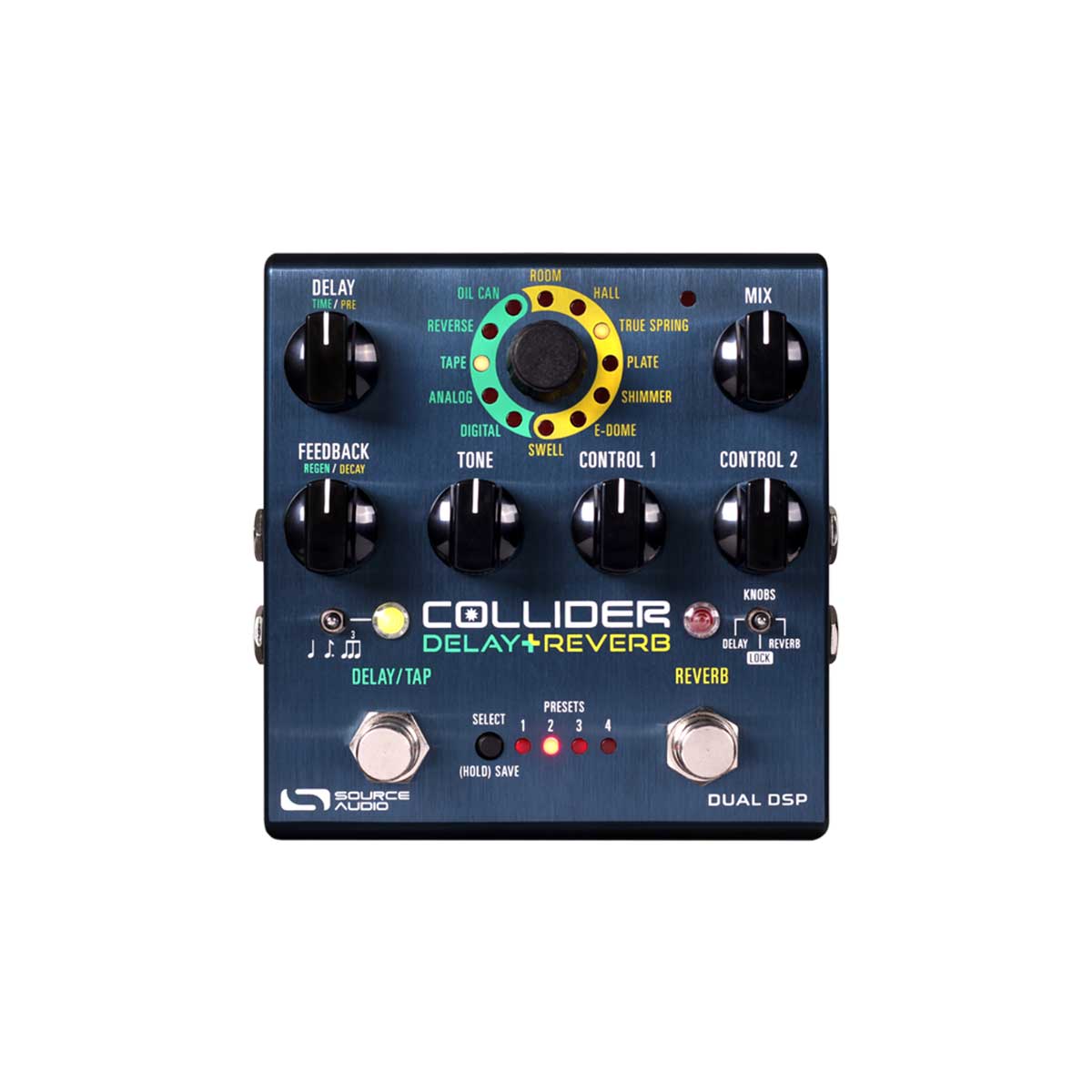 Source Audio One Series Collider Stereo Delay+Reverb