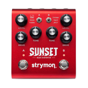 Strymon Sunset Dual Overdrive Pedal