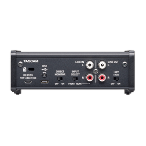 Tascam US-1x2HR 1Mic, 2IN/2OUT High Resolution Versatile USB Audio Interface