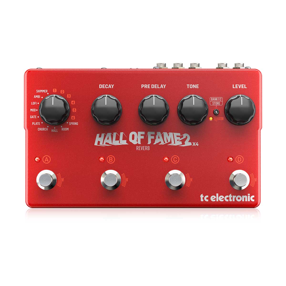 TC Helicon Hall of Fame 2 X4 Reverb Pedal