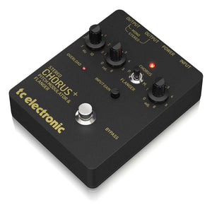 TC Electronic SCF Gold Reissue SCF Stereo Chorus Flanger Pedal with 3 Modulation Modes, Analog BBD Circuit and Preamp