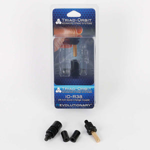 Triad-Orbit IO-R38 IO Retrofit Quick-Change Coupler, 3/8" male to IO female