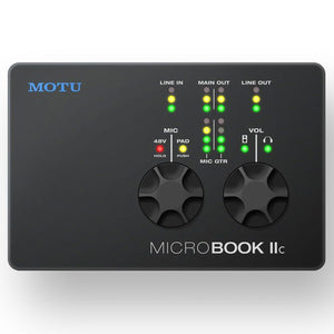 USB Audio Interfaces - MOTU MicroBook IIc USB Audio Interface