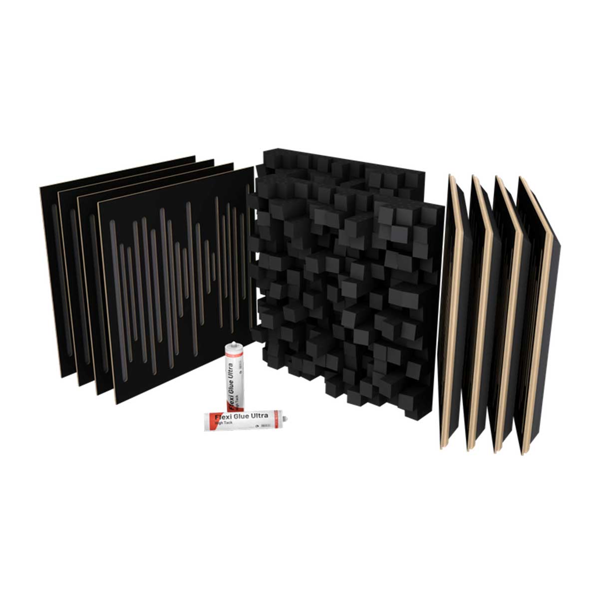VicStudio Box Acoustic Kit for Project Studios - Black Matte