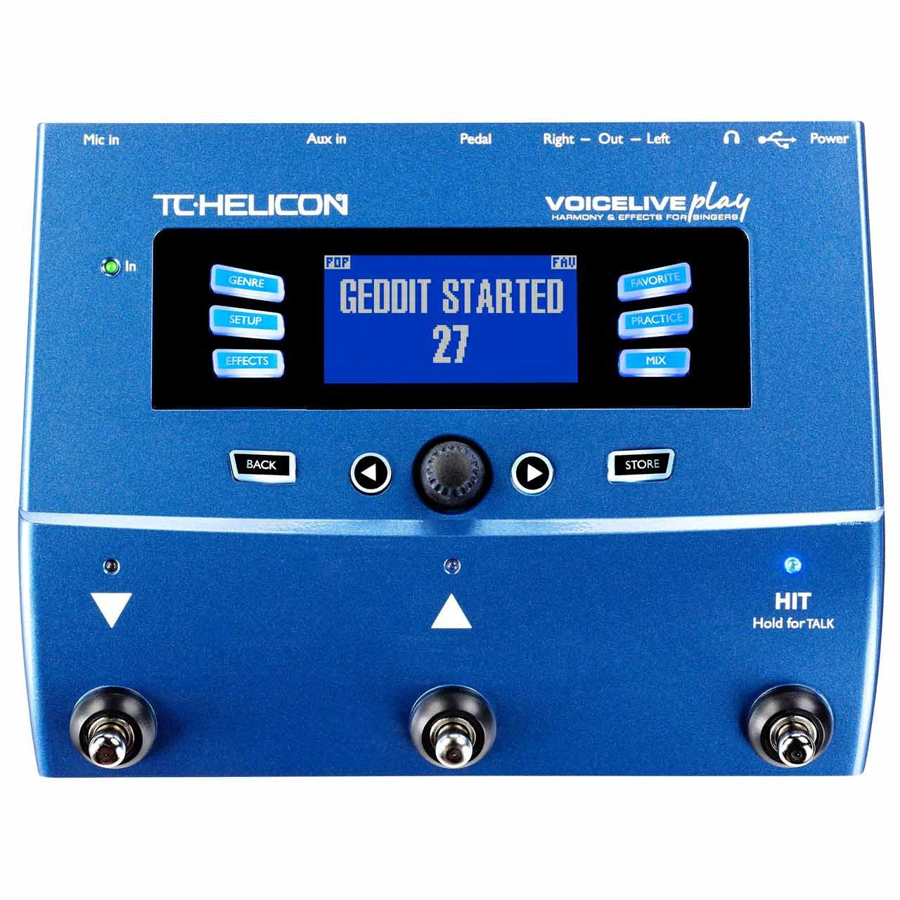 Vocal Effects - TC Helicon VoiceLive Play Vocal FX Processor