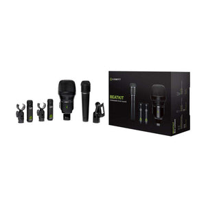 Lewitt BEATKIT 4-piece drum microphone kit incl. mounts and windscreens