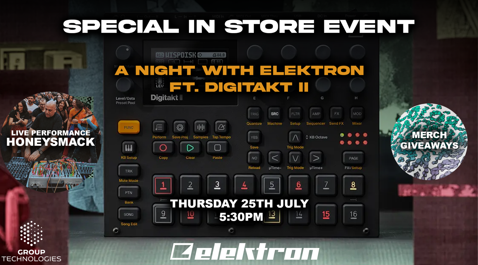 A Night With Elektron Ft. DIGITAKT II