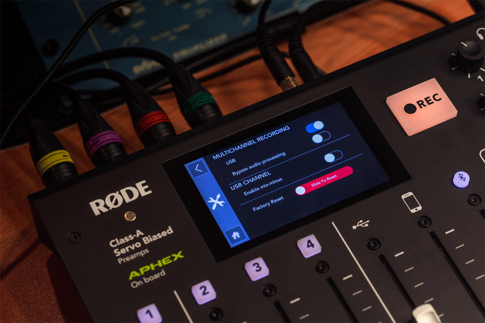 Rodecaster Pro Multi-Track Recording
