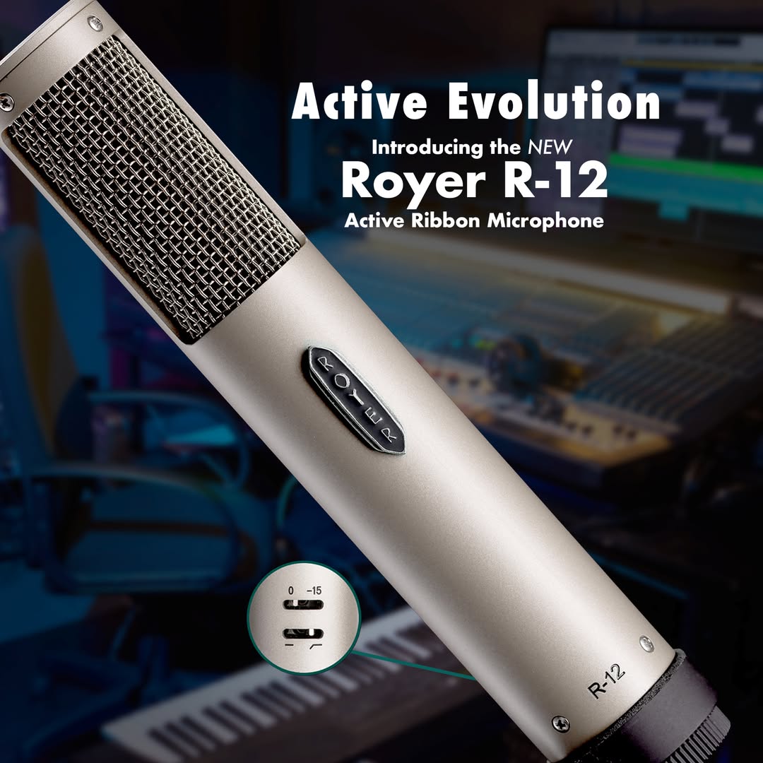 Get Ready to Ribbon Revolutionise Your Sound: Introducing the Royer Labs R-12
