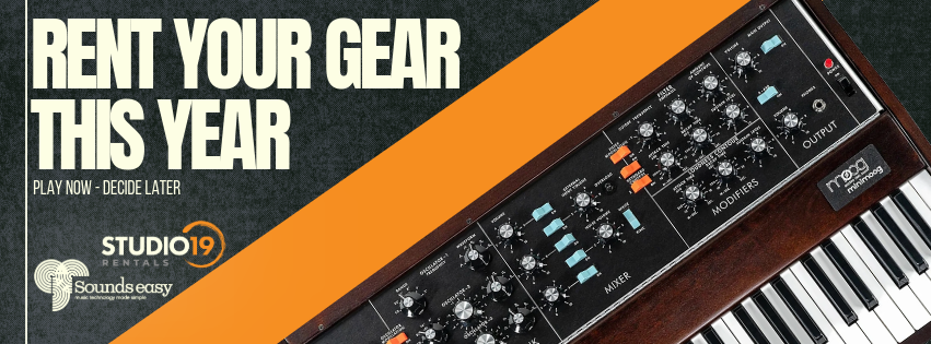 Rent Your Gear This Year with Studio 19 | Flexible Music Equipment Rentals at Sounds Easy