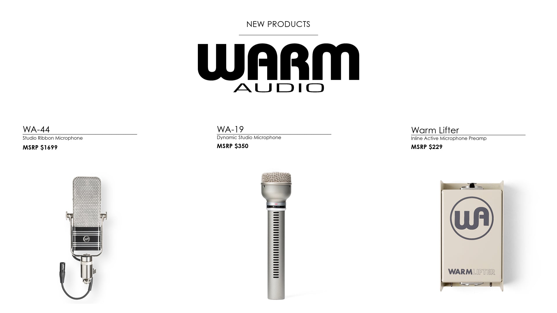 Vintage Vibes: Warm Audio's Latest Releases Bring Iconic Tones to Modern Studios