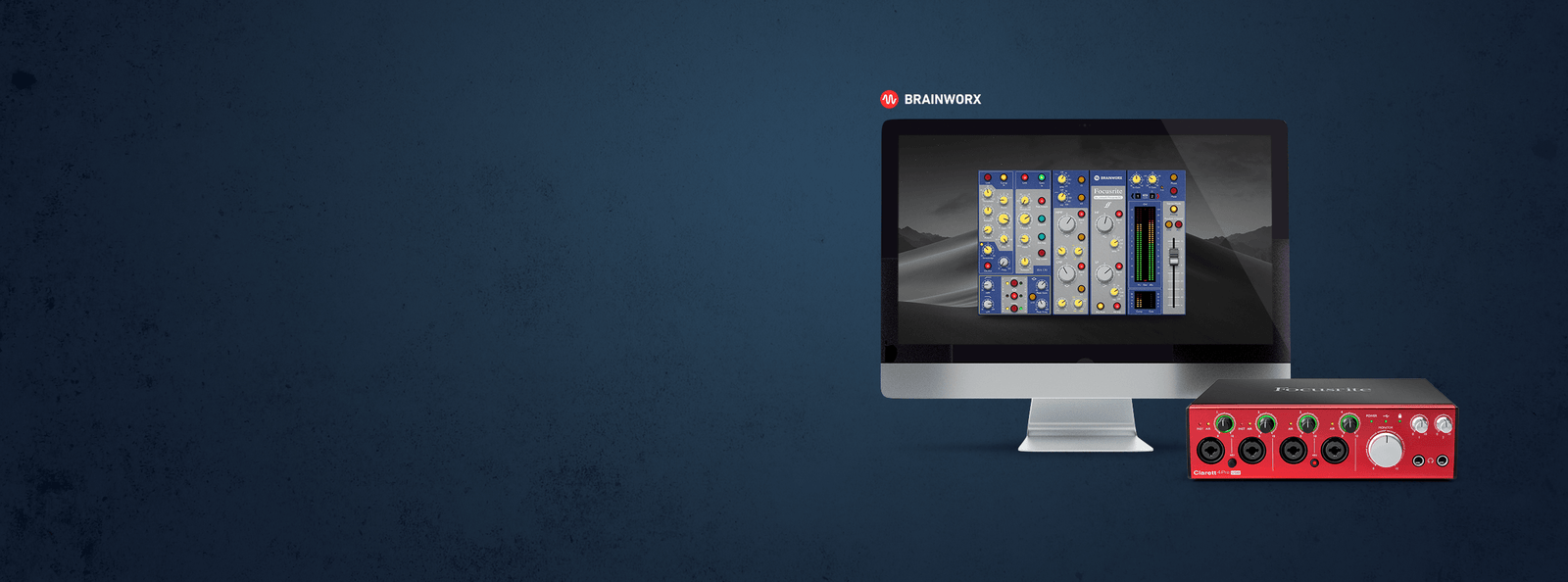 Brainworx bx_console Focusrite exclusively free for Focusrite Clarett and Red customers