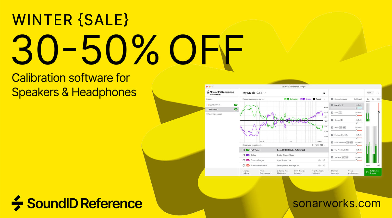 Sonarworks Winter Sale (30-50% OFF) Ends 2nd July 2024