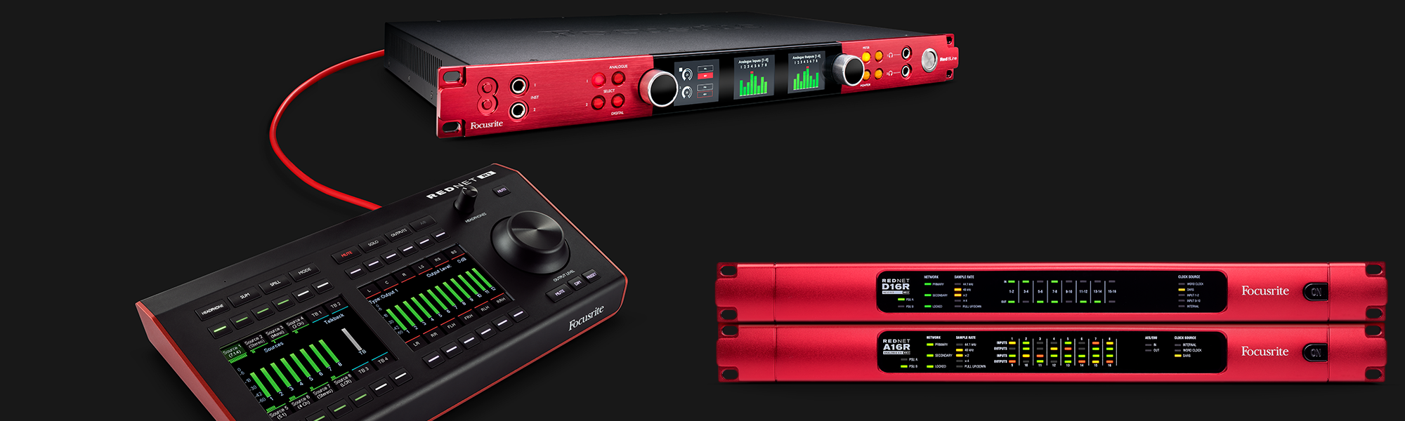 Focusrite expands Red Series product line with 4 new products
