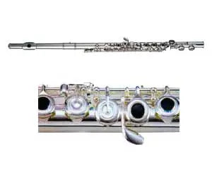 Linley Flute-Silverplated Open Hole