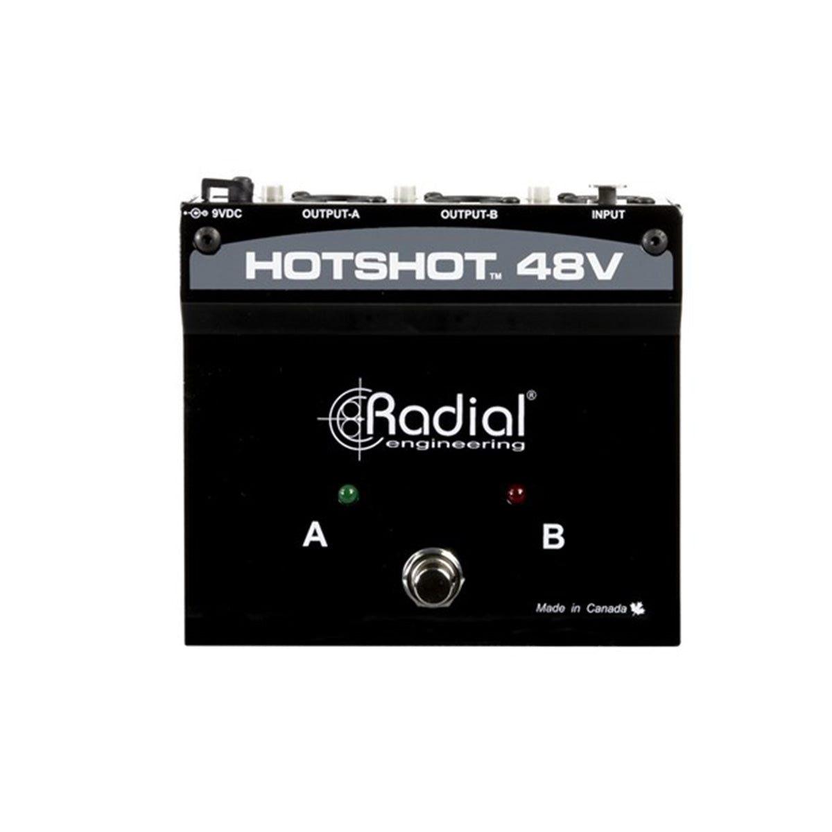 Radial HOTSHOT 48V - Phantom Power Supply And Footswitch