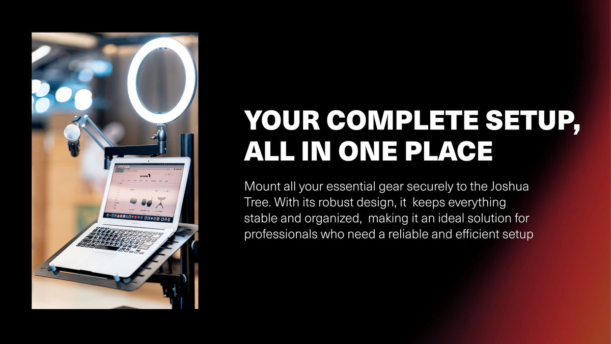 Wavebone Joshua Tree 4-in-1 Streaming stand for Content Creators