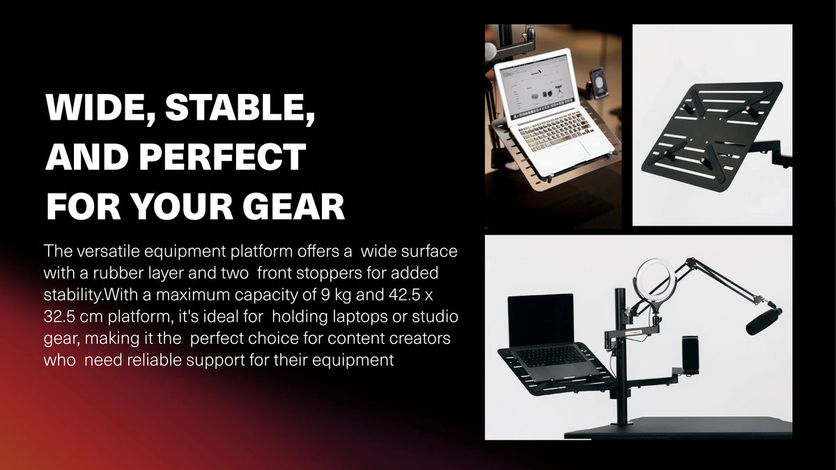 Wavebone Joshua Tree 4-in-1 Streaming stand for Content Creators