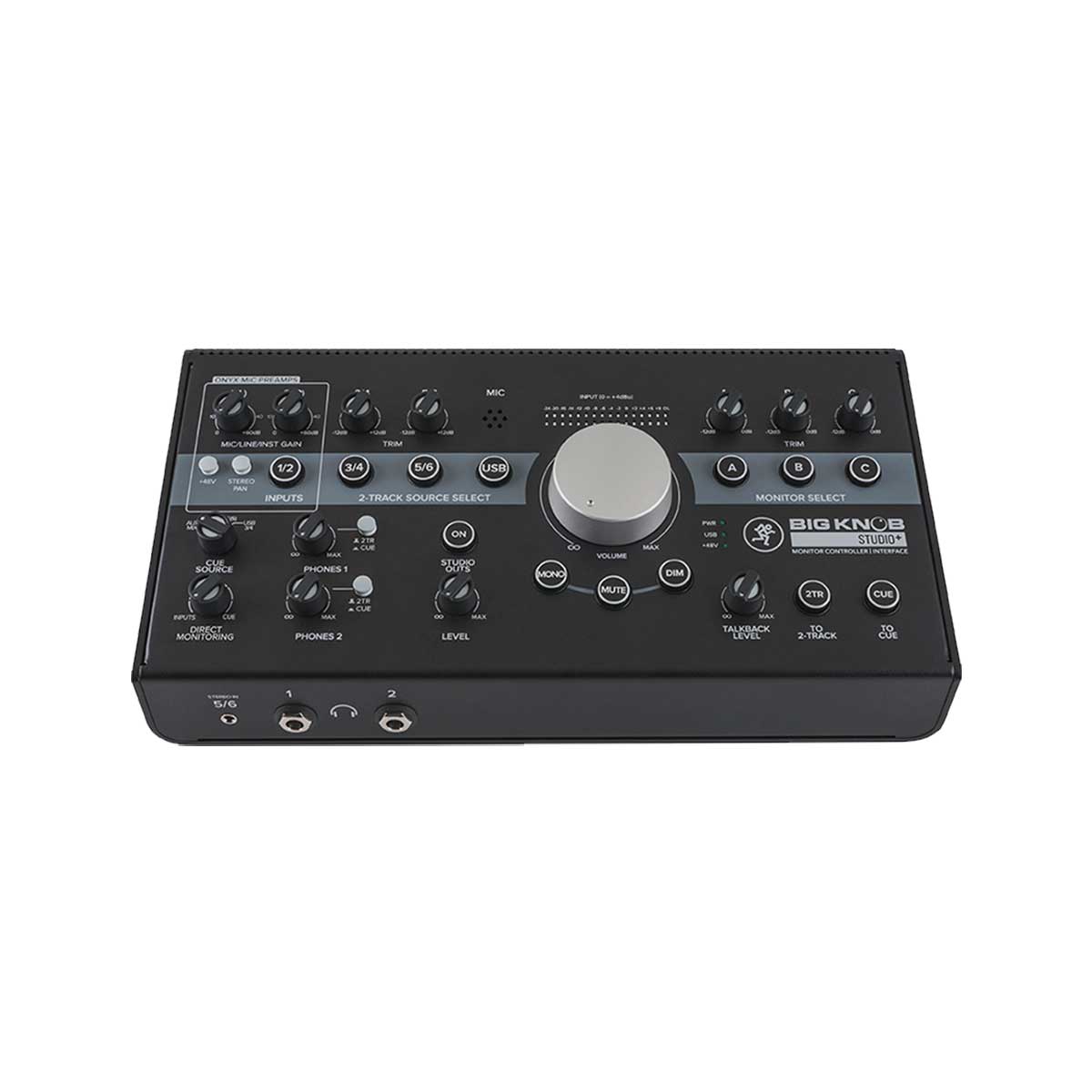 Mackie Big Knob Studio+ Monitor Controller & Audio-Interface