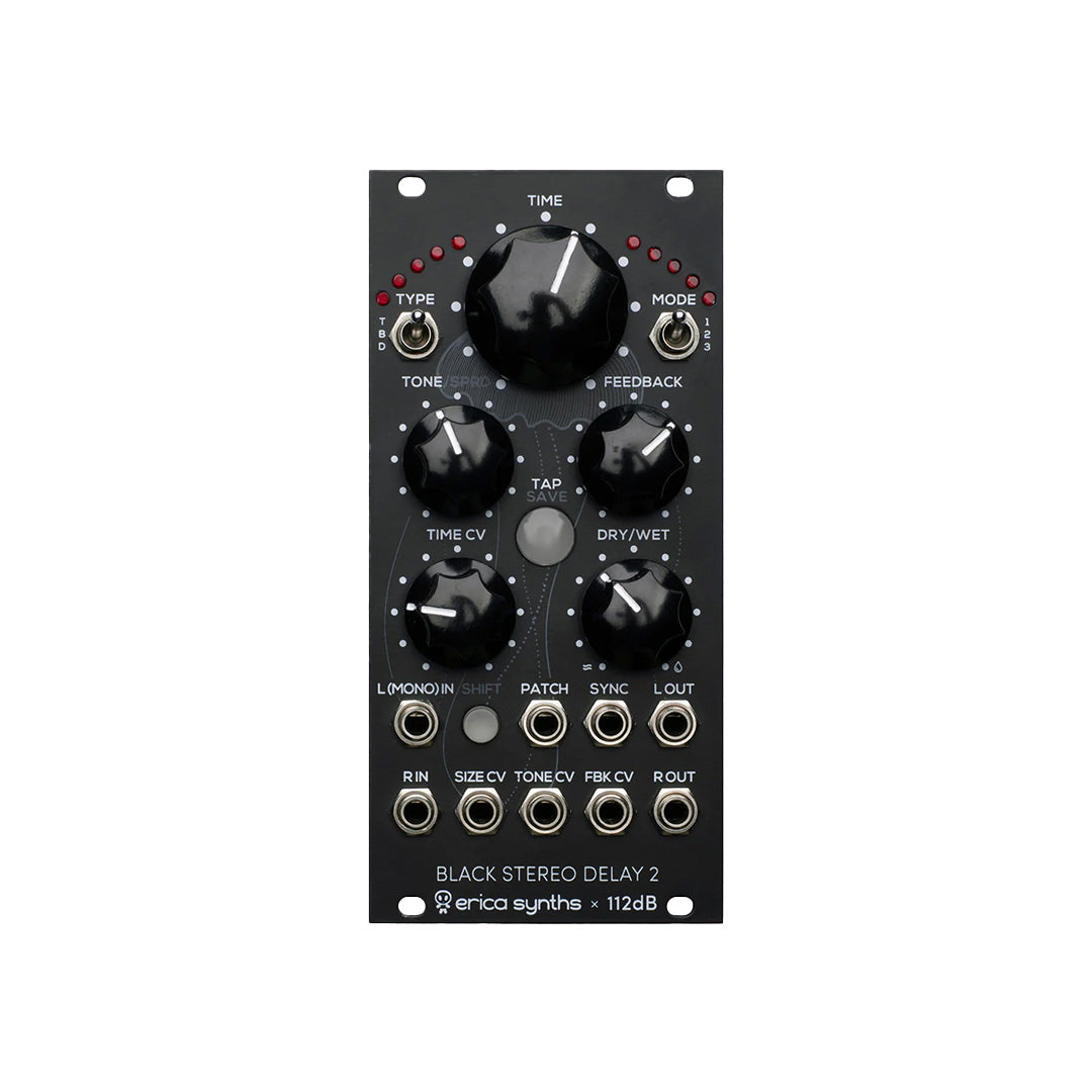 Erica Synths Black Stereo Delay2