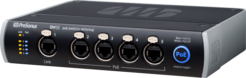 Presonus SW5E Network Switch and Bridge