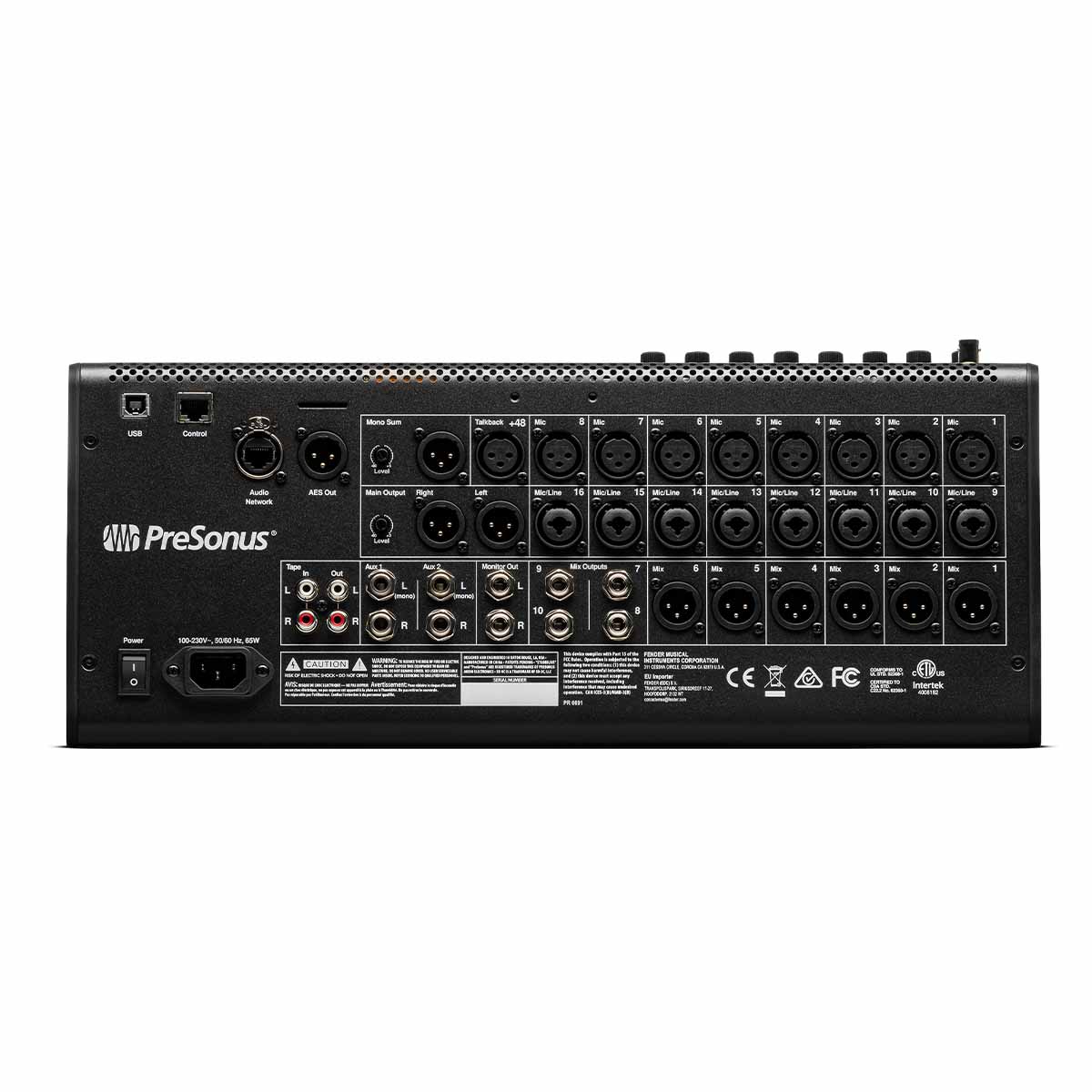 Presonus SE16 16 Fader / 32 Ch Digital Mixer - Milan