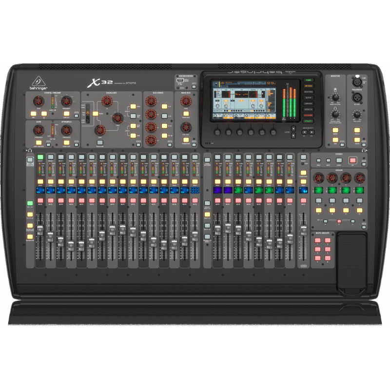 Behringer X32 + G-TOURX32NDH Flight Case Bundle