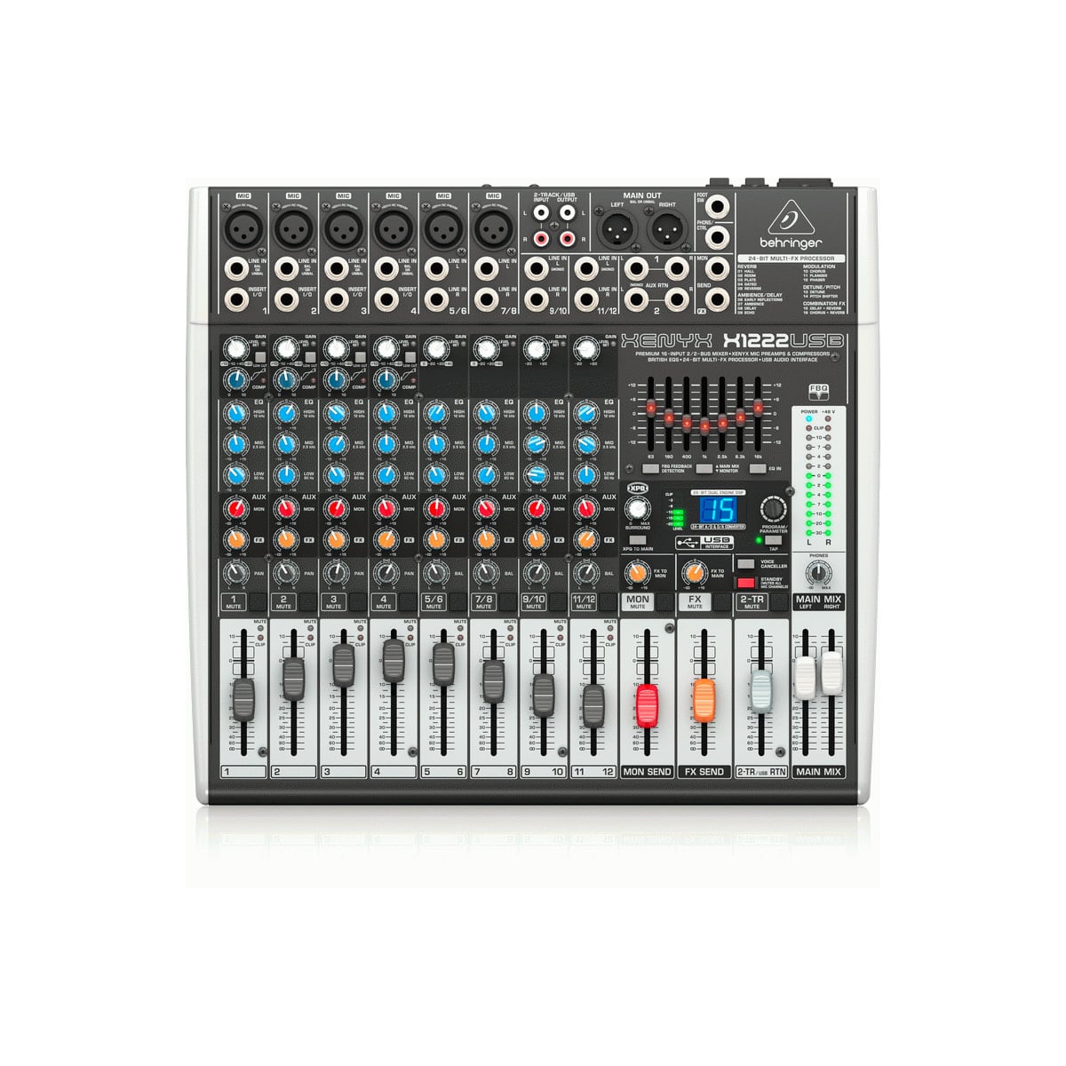 Behringer Xenyx X1222USB Mixer