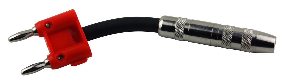 Pig Hog - 6"-1/4IN(F)-Dual Banana Adapter Cable