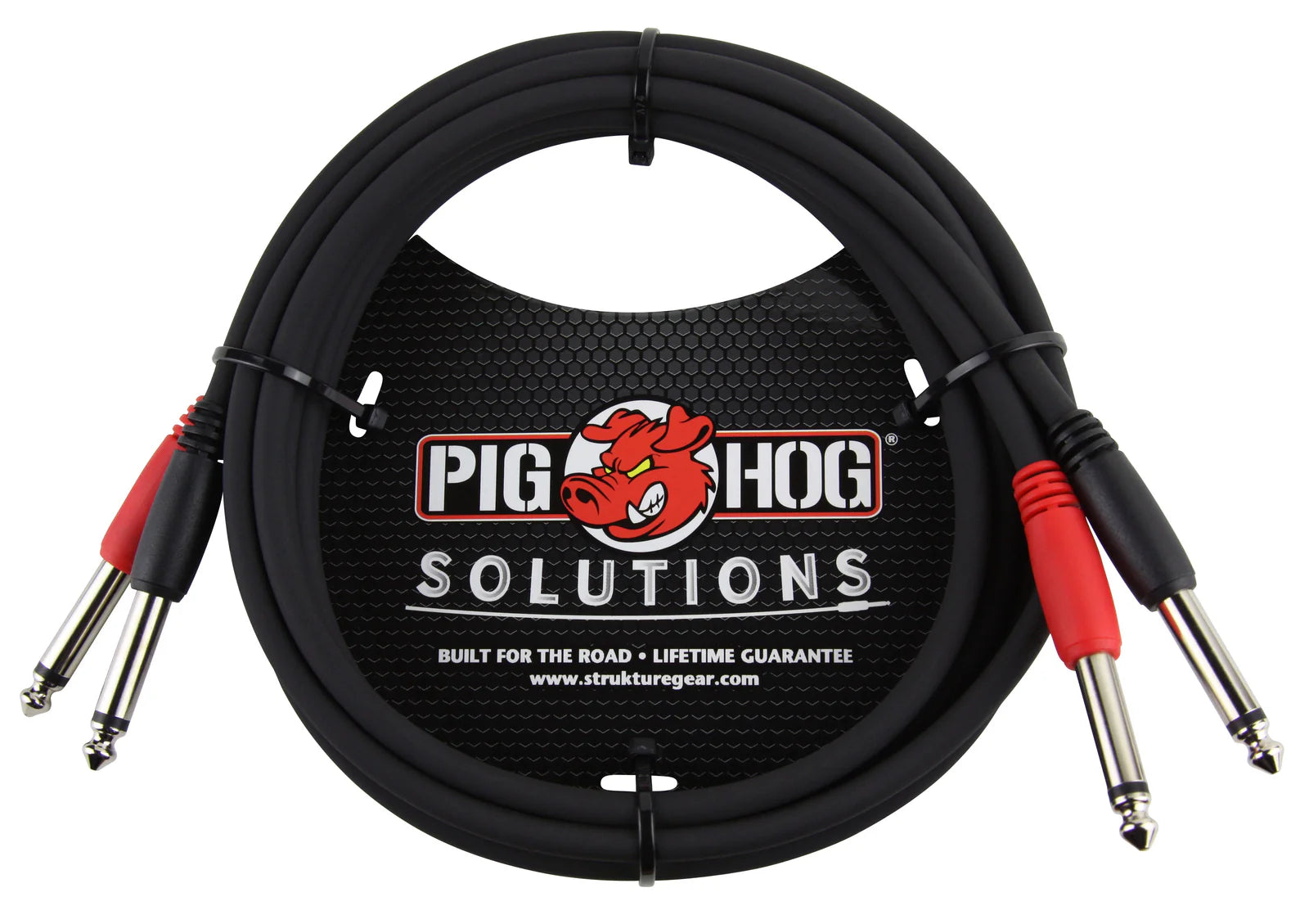 Pig Hog - 6ft 1/4"-1/4" Dual Cable