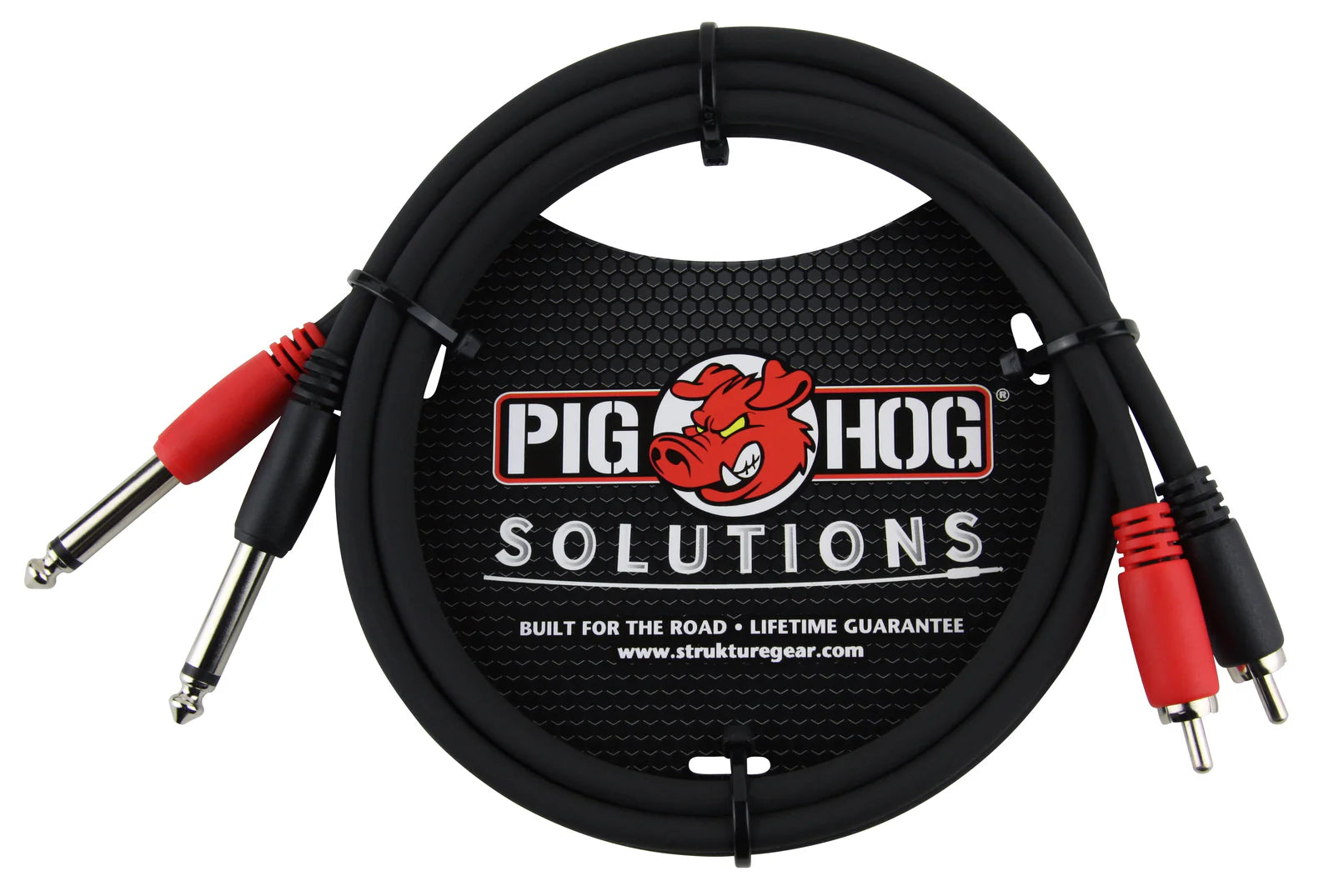 Pig Hog - 3ft RCA-1/4" Dual Cable