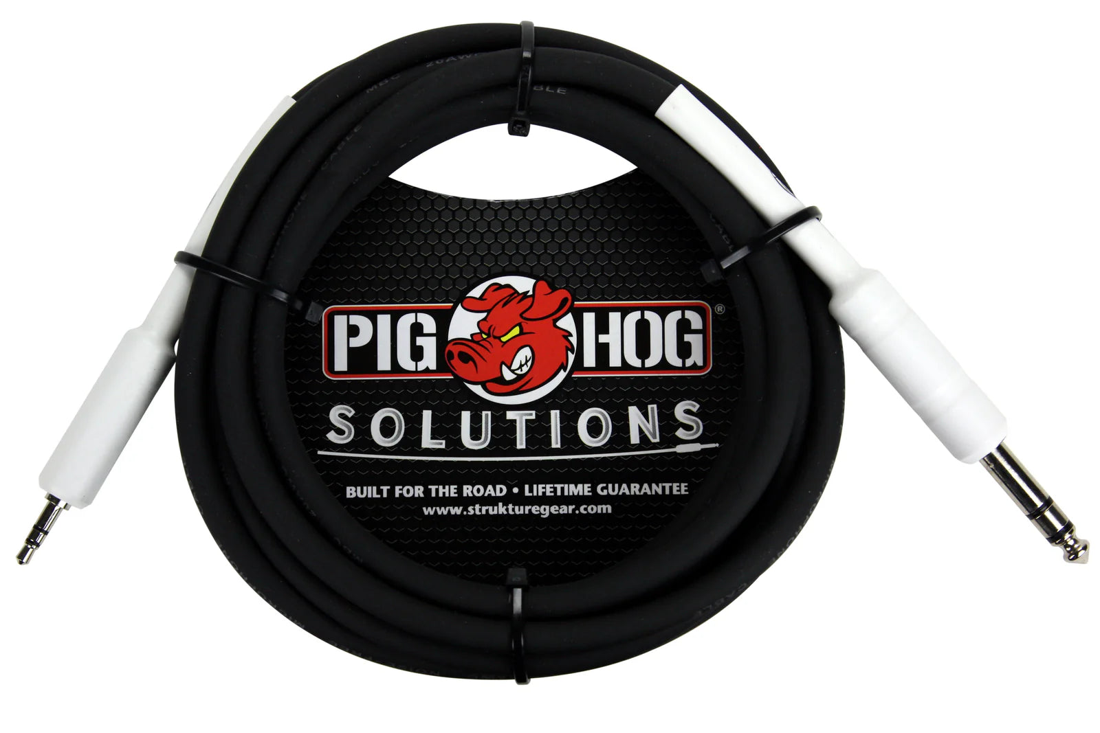 Pig Hog - Pig Hog Cable -  1/4" TRS to 1/8" mini, 10ft