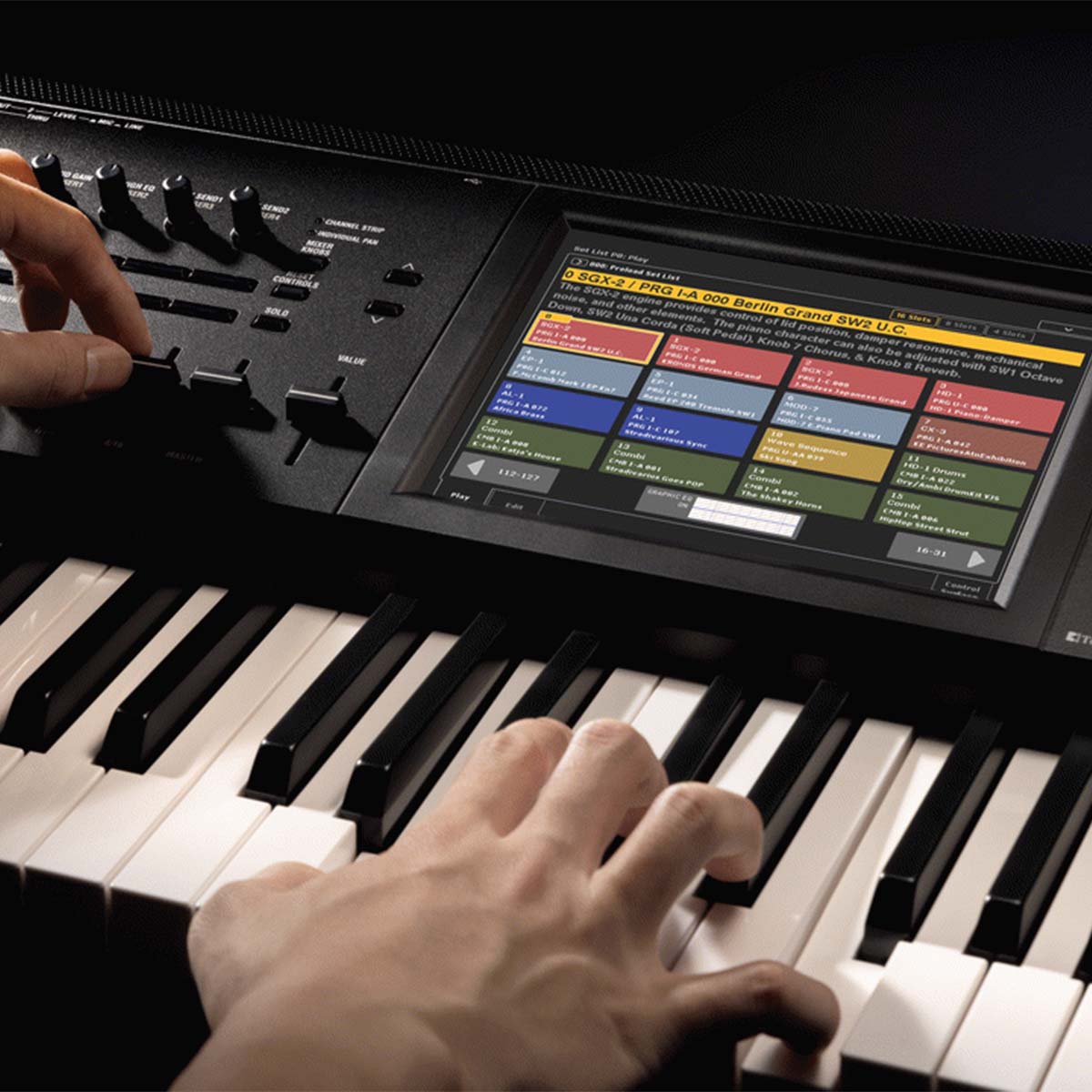 Korg Kronos 3 88-key Music Workstation Weighted Hammer Action Keys