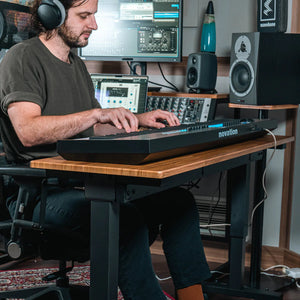 Wavebone Hover 900 Height-Adjustable Keyboard Stand on Wheels