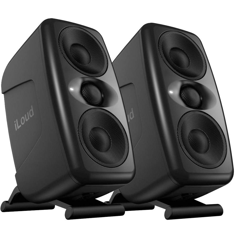 IK Multimedia iLoud MTM High-Resolution Compact Studio Monitors (Pair): Black - DISPLAY STOCK