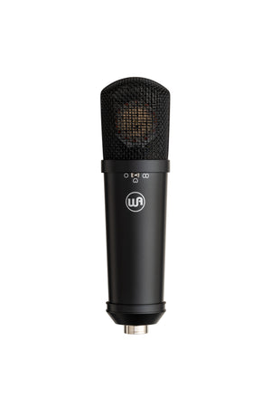 Warm Audio WA-87jr Black Large-Diaphragm Transformerless FET Condenser Microphone