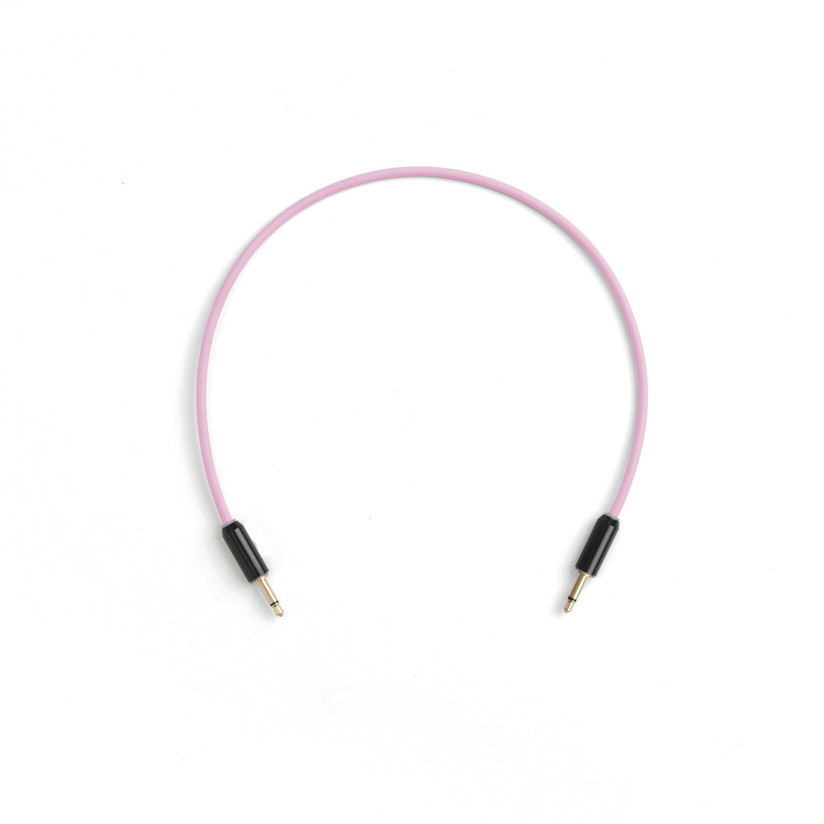 Candycords - myVolts Halo patch cables Mix Pack 2, straight mini mono jack to straight mini mono jack, 2x15cm Yellow, 2x30cm Pink, 2x50cm Green and 2x80cm Purple