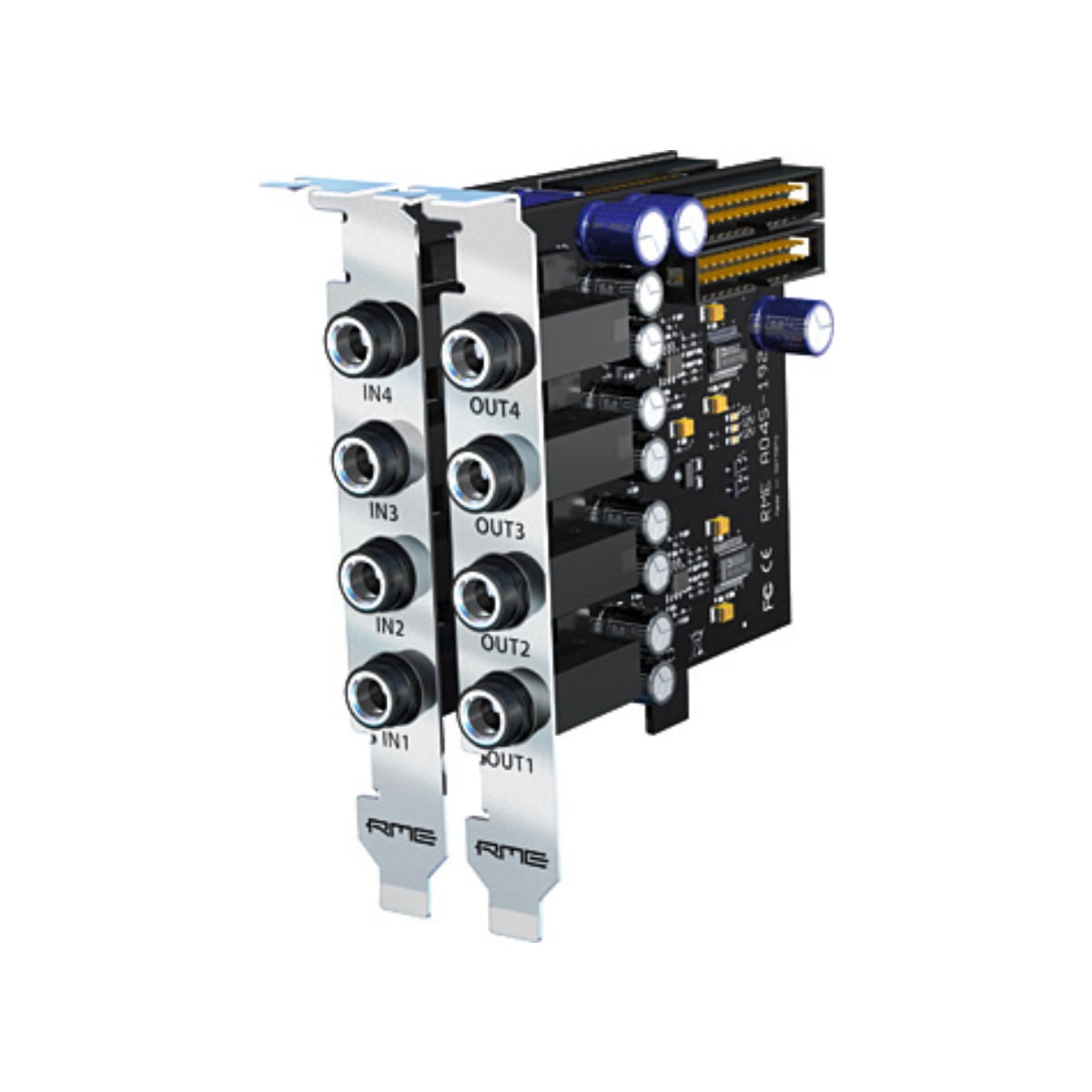 RME AI4S-192 AIO 4-Channel analog I/O modules with 192 kHz support ...