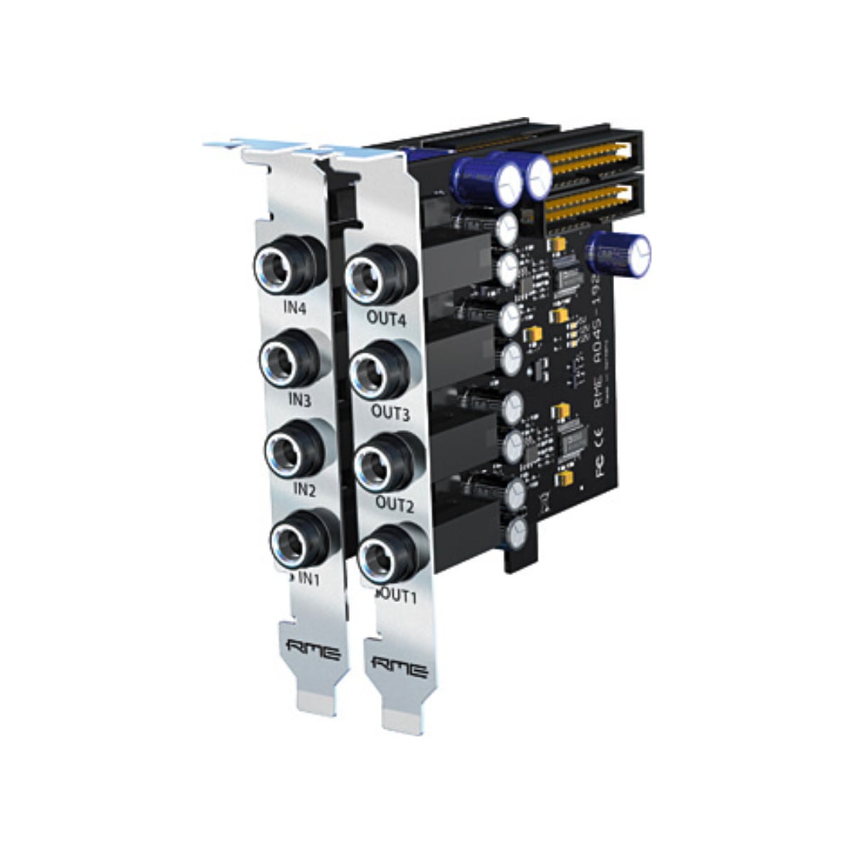 RME AI4S-192 AIO 4-Channel analog I/O modules with 192 kHz support