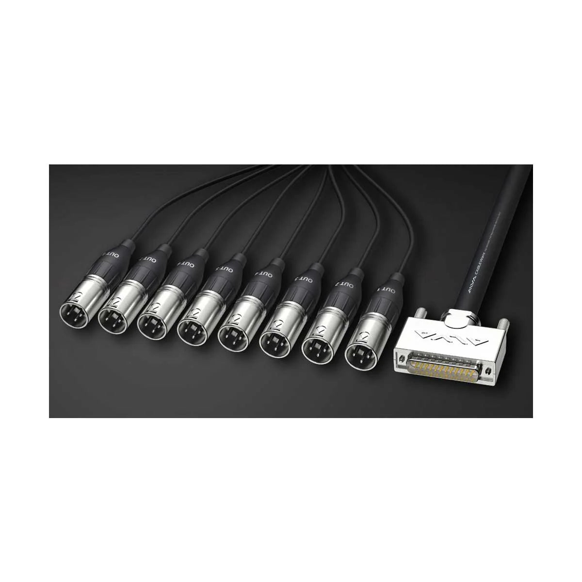 ALVA D-Sub25 male to 8 x XLR male 5m