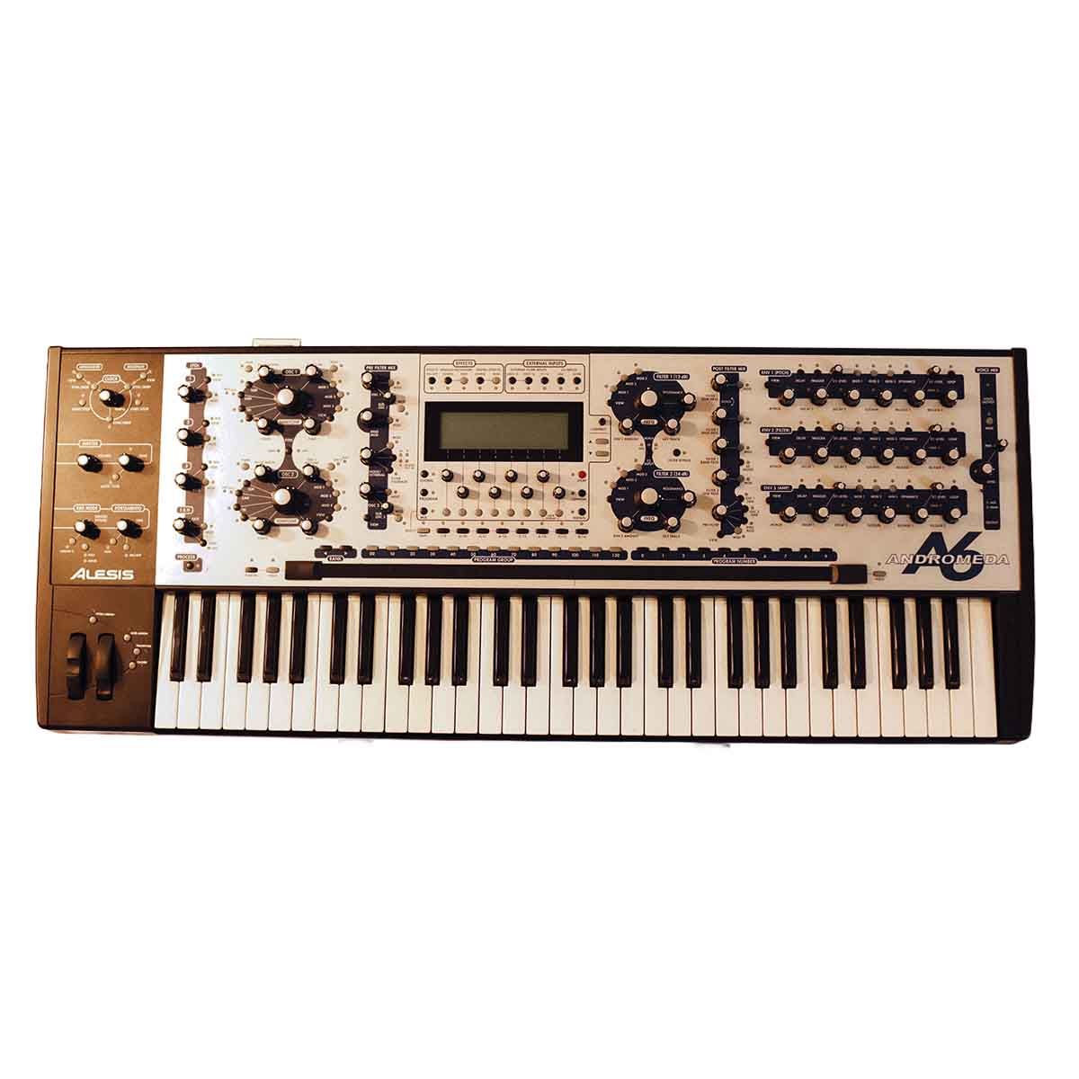 Alesis Andromeda A6 – 16 VOICE Analog Polyphonic Synthesizer (Display)