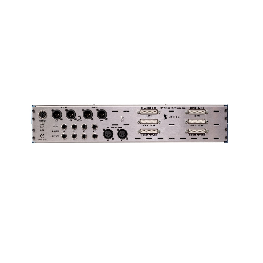 API ASM164 16-Channel Rackmount Analog Summing Mixer - Sounds Easy