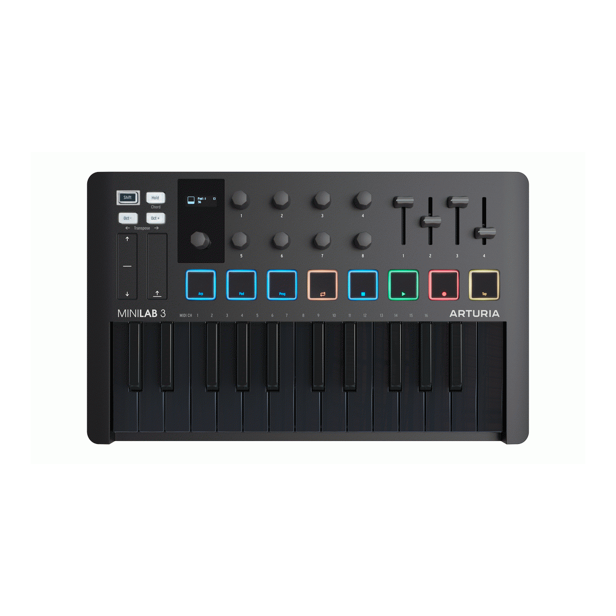 Arturia Minilab MK3 - Deep Black