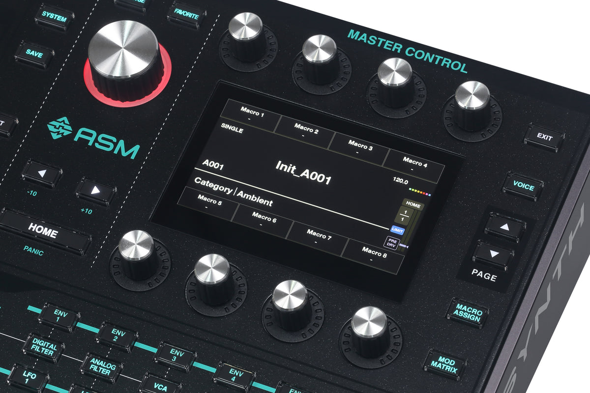 ASM Leviasynth Desktop 16-Voice Algorithm Desktop Synth