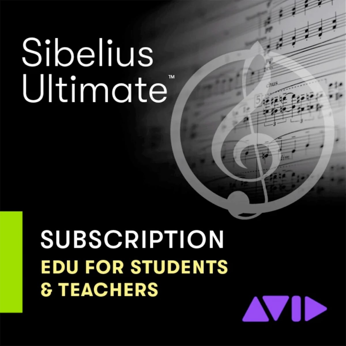 Avid Sibelius | Ultimate 1-Year Subscription NEW (EDU)