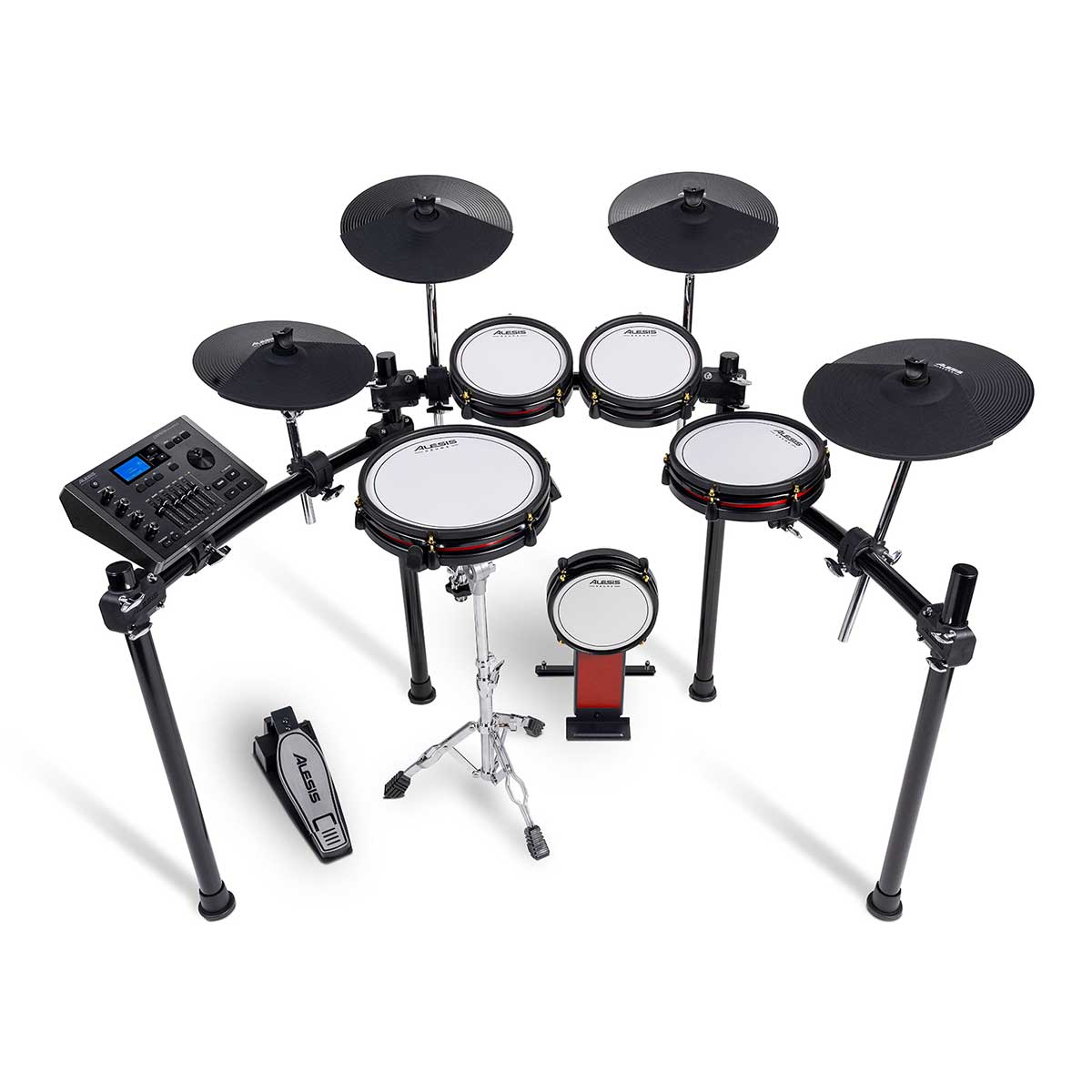 Alesis CRIMSON MK3 Premium 9 Piece E-Kit w MK3 Module with BFD Sound Library.