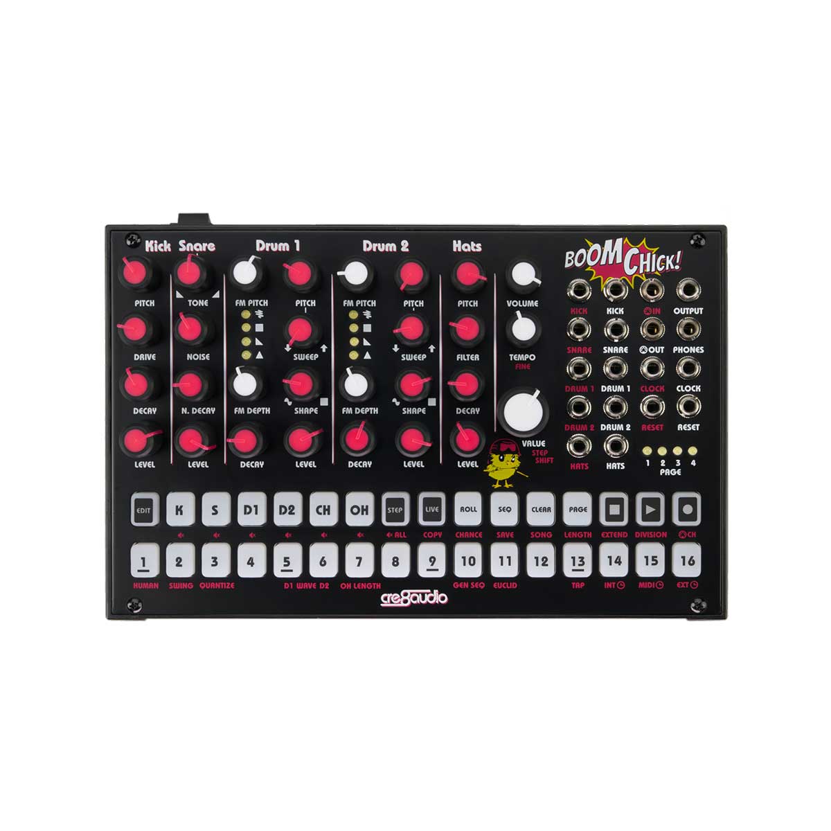 Cre8audio Boom Chick Pure Analog Drum Machine