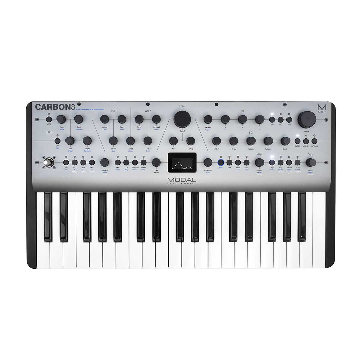 Modal Carbon 8 8-VVoice Advanced Experimental Synth Keys